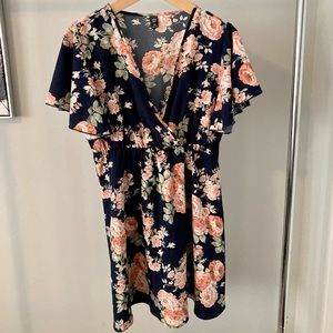 Floral Casual Dressy Dress